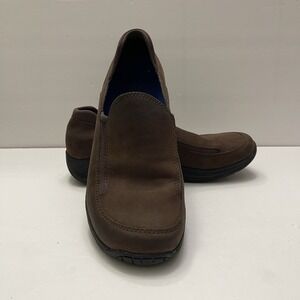 MERRELL TREVISO Moc Leather Shoes Brown Womens‎ Size 8 Outdoor